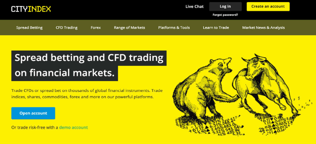 CFD Trading - City index Broker