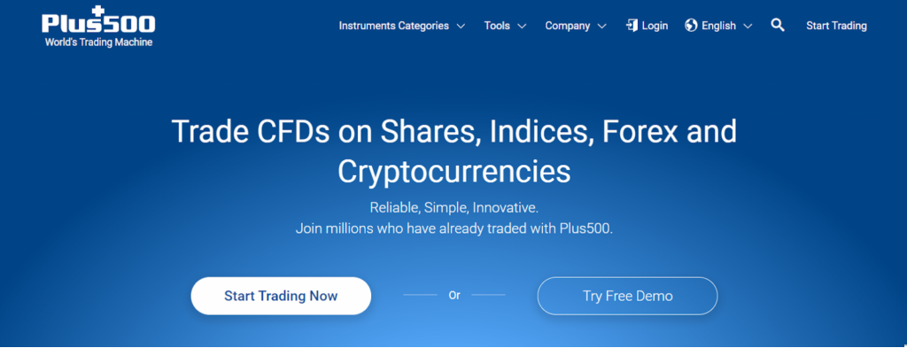 CFD Trading - Plus500 Broker