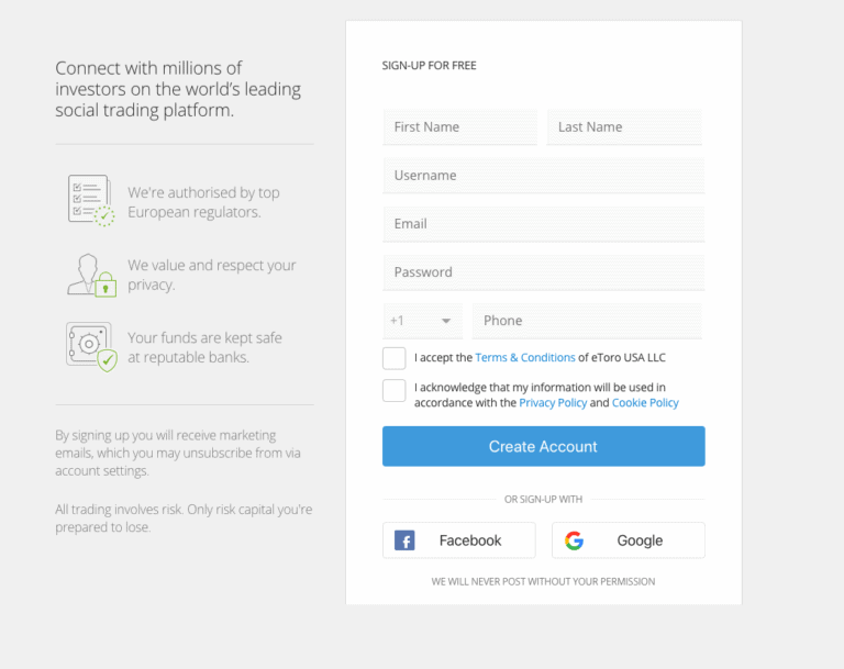 etoro registration