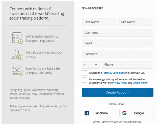 eToro Unilever login