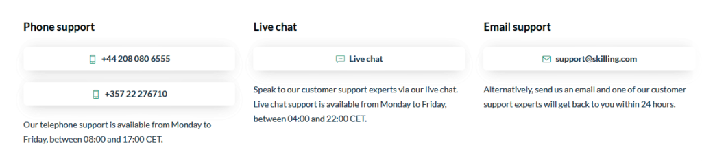 Customer service
