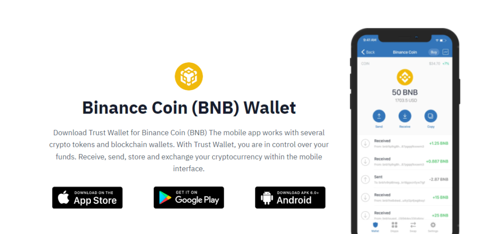 binance bitcoin wallet