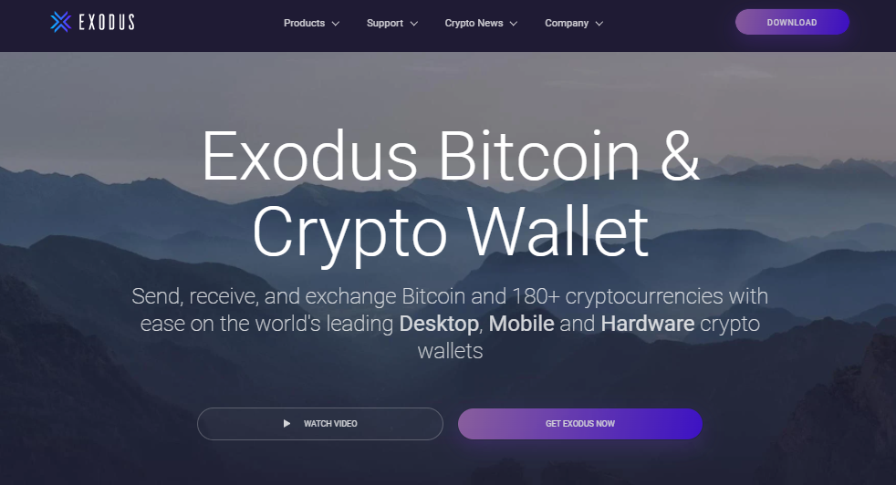 exodus bitcoin wallet