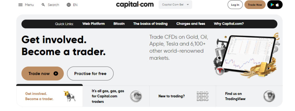 Capital.com Best Day Trading Platforms in UK 2022