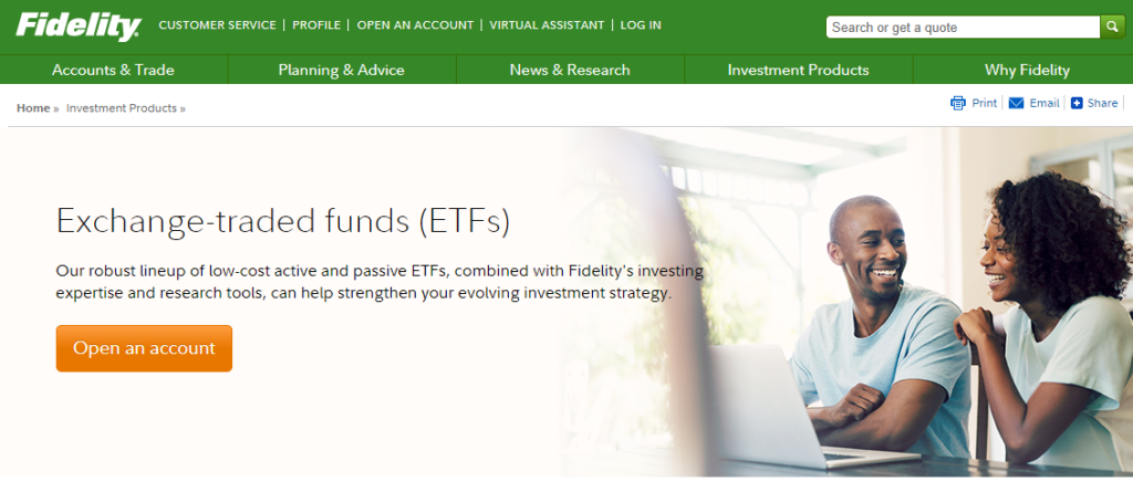 Fidelity Best ETF Trading Platform