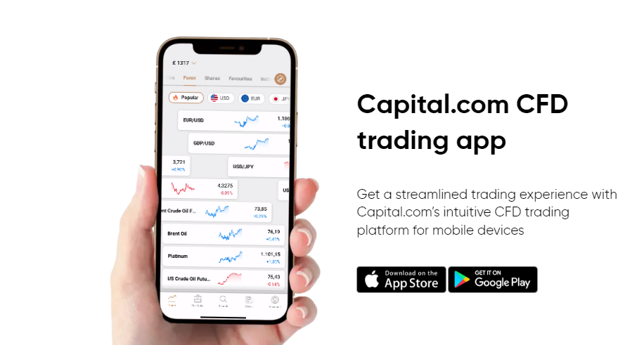 Capital.com Best Stock Trading Apps